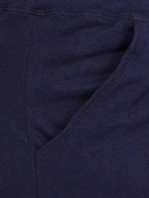 navy blue cotton ankle length track pant - 15934697 - Standard Image - 4