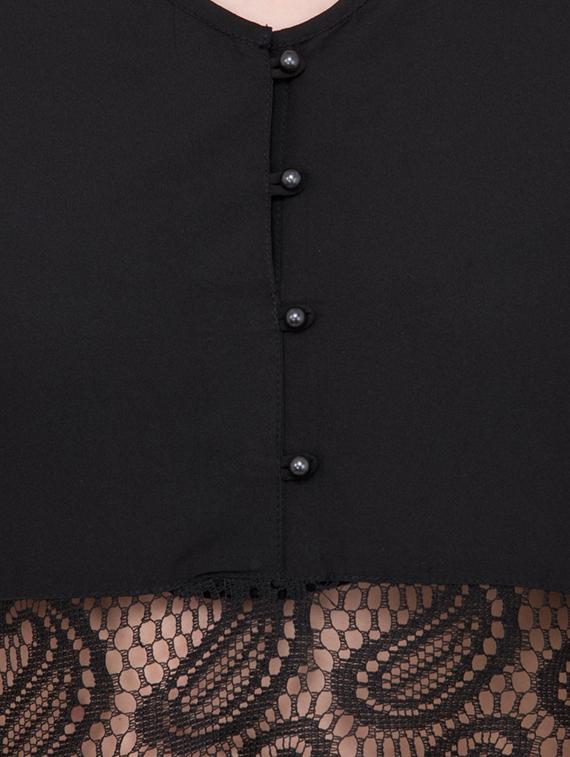 paisley lace insert a-line dress - 15934884 - Zoom Image - 4