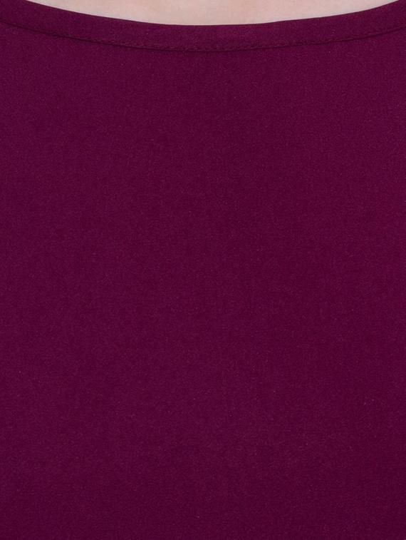 pleat detail layered a-line dress - 15934890 - Zoom Image - 4
