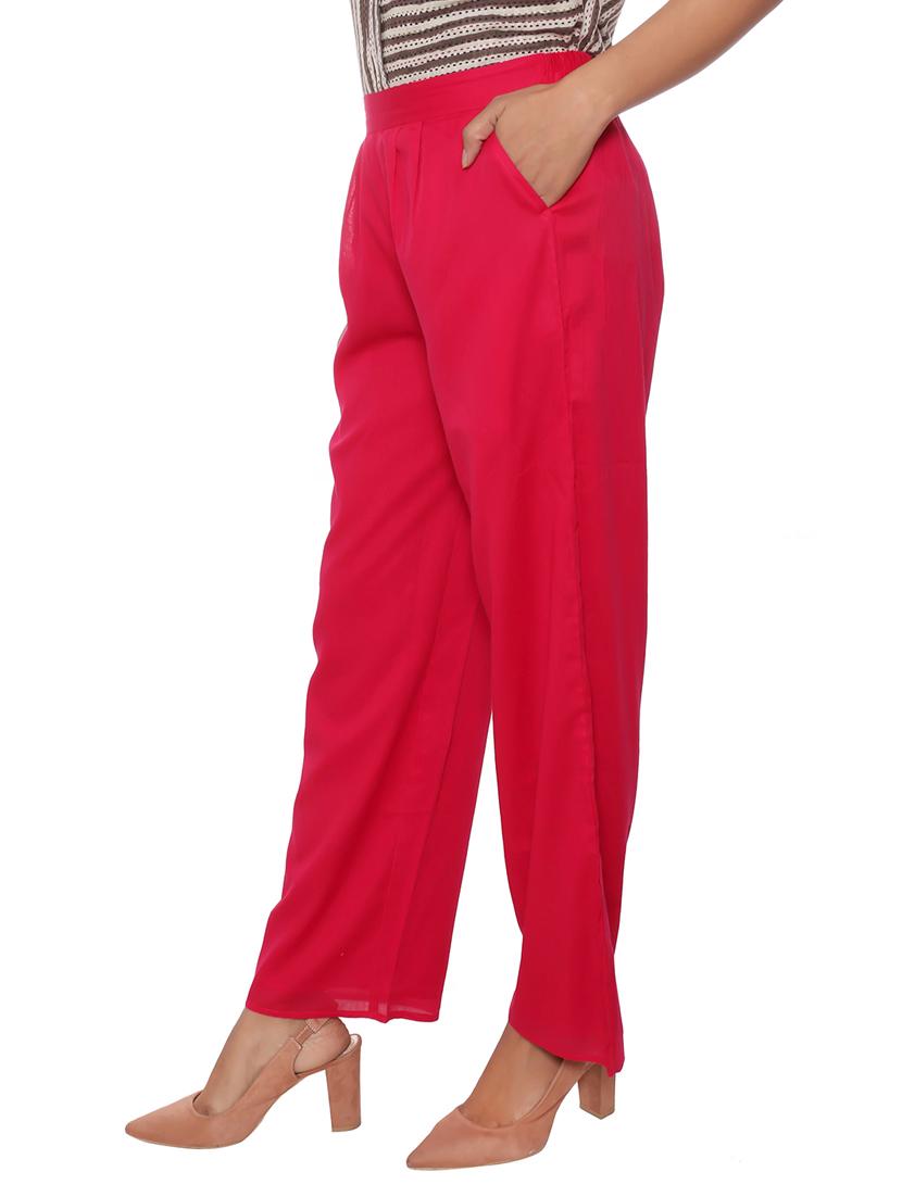 high rise pleated trouser - 15934994 - Zoom Image - 2