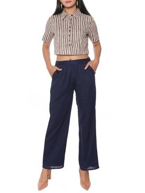 high rise pleated trouser - 15934996 - Standard Image - 4