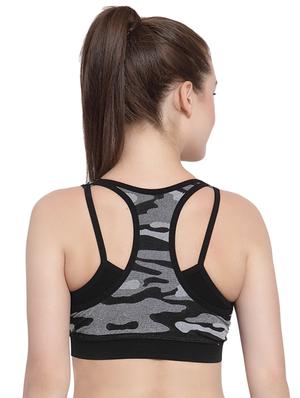 racer back sports bra - 15935089 - Standard Image - 3