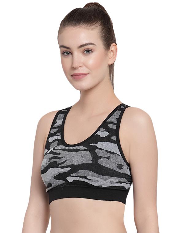 racer back sports bra - 15935089 - Zoom Image - 2