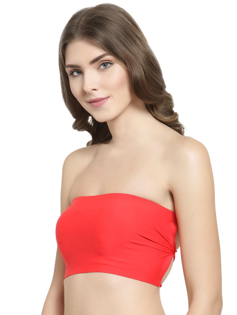 criss cross back tube bra - 15935090 - Zoom Image - 2