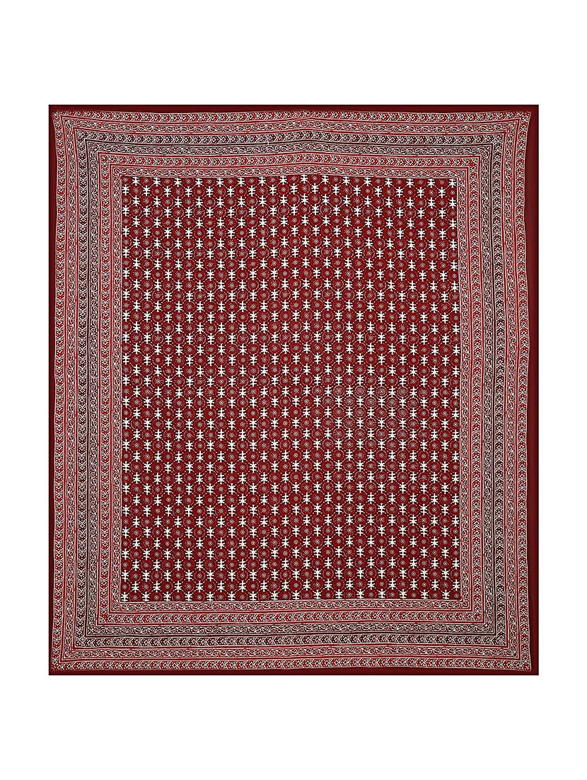 cotton bed sheet with 2 pillow covers - 15935312 - Zoom Image - 2