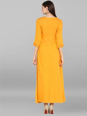 embroidered flared dress - 15935901 - Standard Image - 3