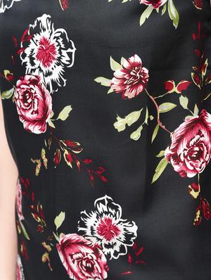 keyhole neck floral top - 15936494 - Standard Image - 6