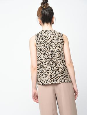 animal print layered top - 15936517 - Standard Image - 3