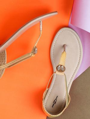 yellow closed back sandals - 15936563 - Standard Image - 2