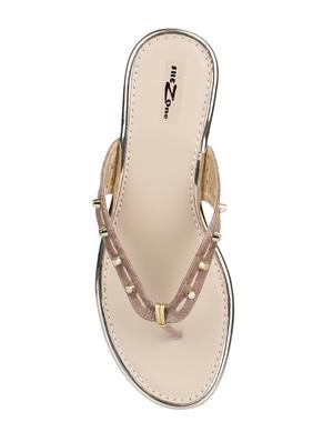 brown toe separator sandals - 15936570 - Standard Image - 3