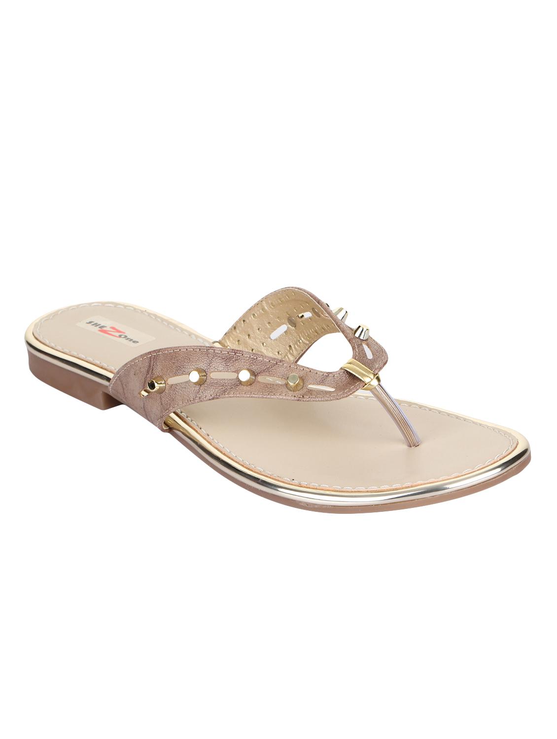 brown toe separator sandals - 15936570 - Zoom Image - 1
