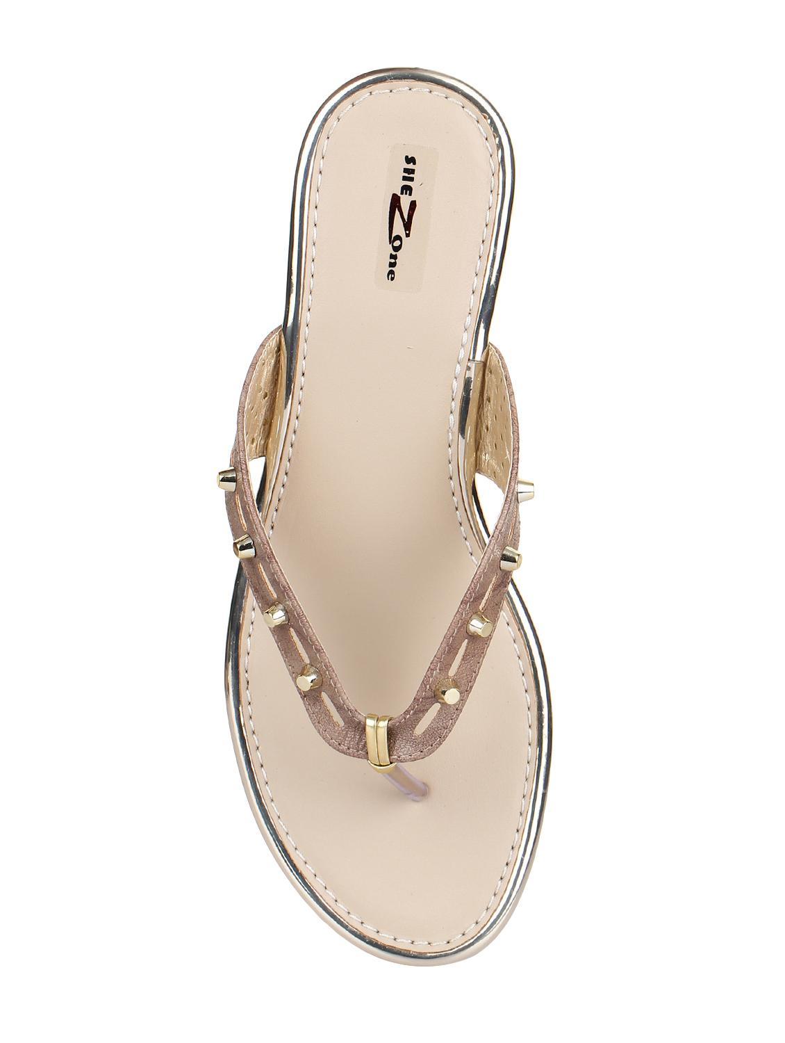brown toe separator sandals - 15936570 - Zoom Image - 3