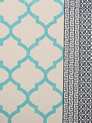 cotton bed sheet with 2 pillow covers - 15936647 - Standard Image - 3