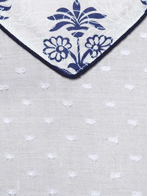 dobby straight kurta - 15936948 - Standard Image - 5