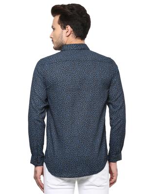 black floral printed casual shirt - 15936978 - Standard Image - 3