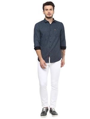 black floral printed casual shirt - 15936978 - Standard Image - 4