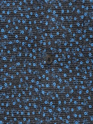 black floral printed casual shirt - 15936978 - Standard Image - 5