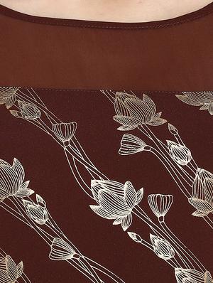 foil printed kurta with pant set - 15936993 - Standard Image - 4