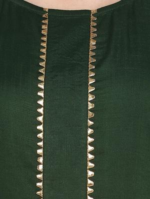 gota patti kurta with pant set - 15936997 - Standard Image - 4
