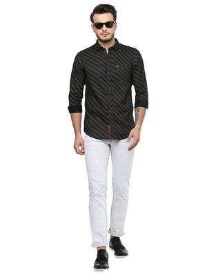 black printed casual shirt - 15937247 - Standard Image - 4
