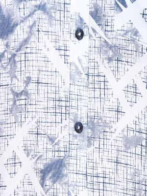 blue printed casual shirt - 15937252 - Standard Image - 5