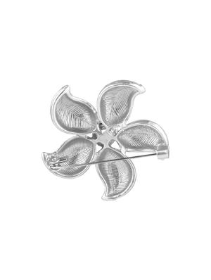 silver metal brooch - 15937988 - Standard Image - 2