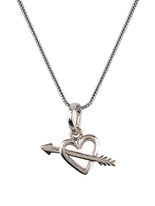silver metal pendant - 15938027 - Standard Image - 1