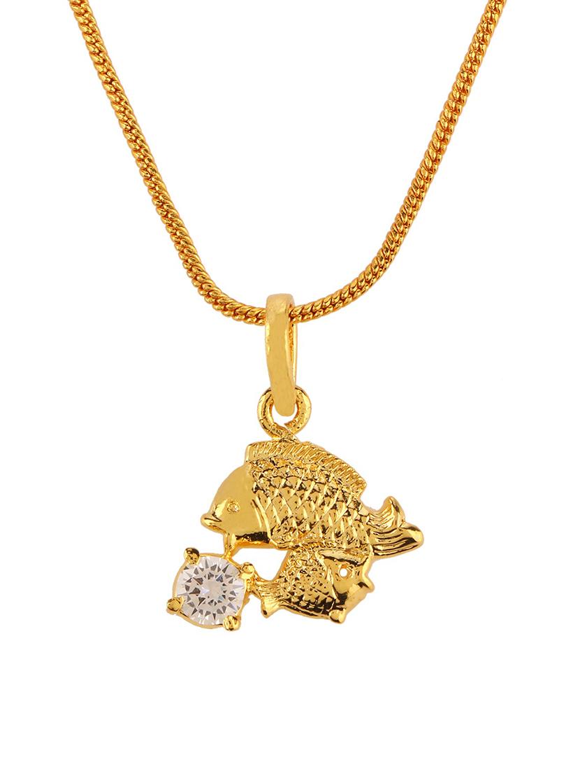 gold metal pendant - 15938032 - Zoom Image - 1
