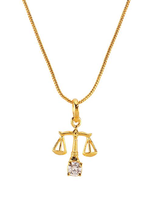 gold metal pendant - 15938034 - Standard Image - 1