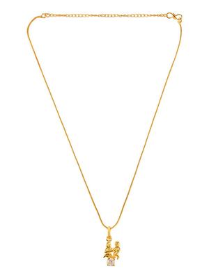 gold metal pendant - 15938036 - Standard Image - 2