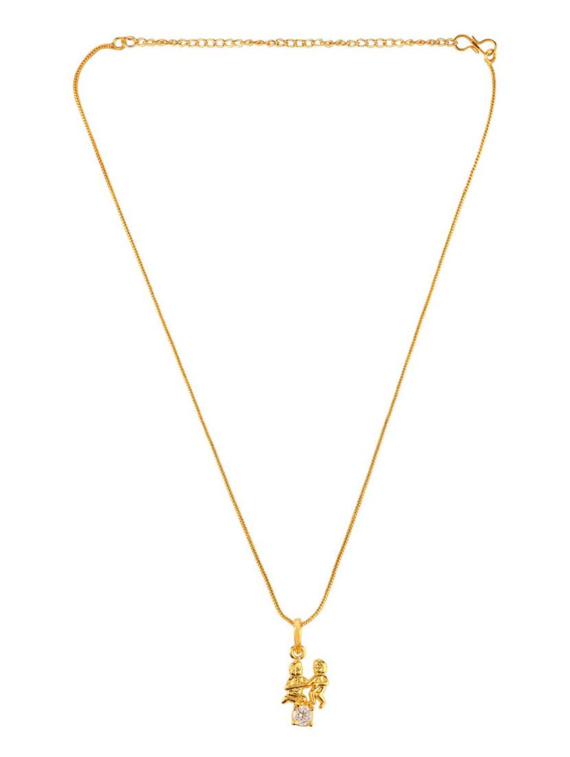 gold metal pendant - 15938036 - Zoom Image - 2
