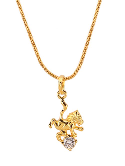 gold metal pendant - 15938038 - Standard Image - 1