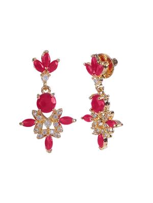 pink metal necklaces and earring - 15938043 - Standard Image - 4