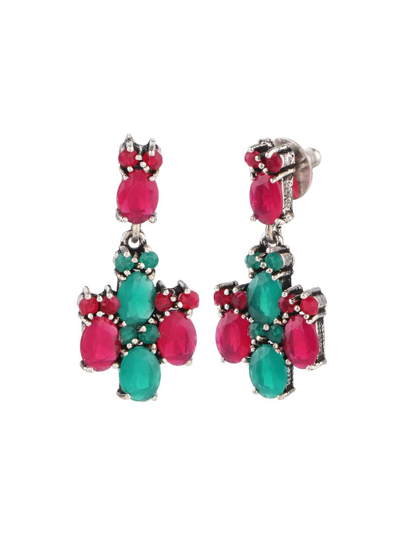 multi colored metal necklaces and earring - 15938047 - Zoom Image - 4