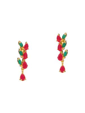 multi colored metal necklaces and earring - 15938050 - Standard Image - 3
