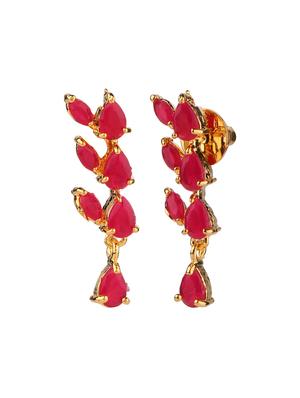 pink metal necklaces and earring - 15938051 - Standard Image - 4