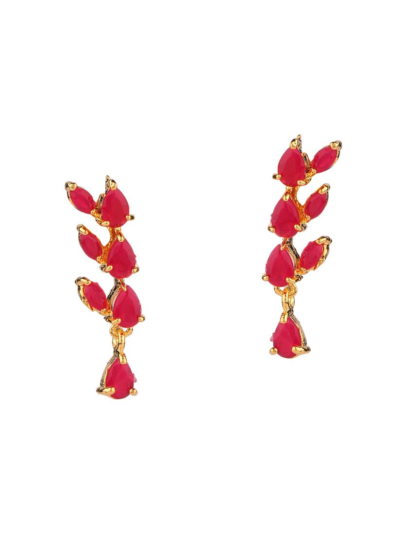 pink metal necklaces and earring - 15938051 - Zoom Image - 3