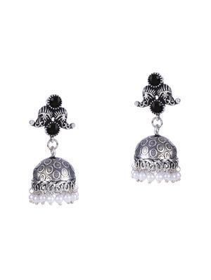 black metal necklaces and earring - 15938056 - Standard Image - 3