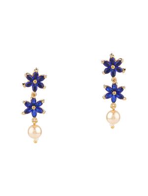 blue metal necklaces and earring - 15938058 - Standard Image - 3