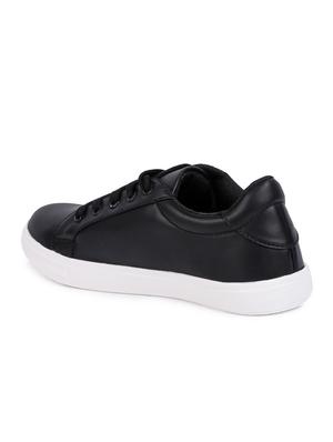 black lace-up sneakers - 15938144 - Standard Image - 3