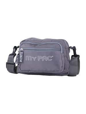 grey polyester regular sling bag - 15938153 - Standard Image - 5