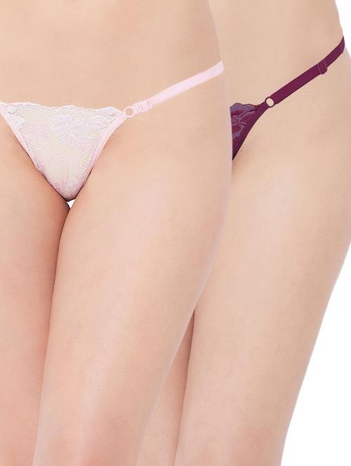 set of 2 laced bikini panty - 15938457 - Standard Image - 1