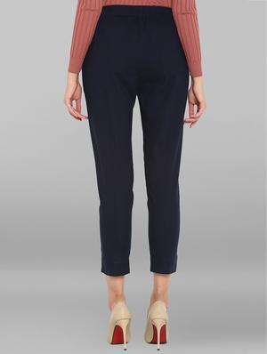 elasticated waist cropped pant - 15938600 - Standard Image - 3