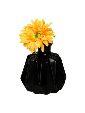 black groovy designer ceramic vase - 15938920 - Standard Image - 2