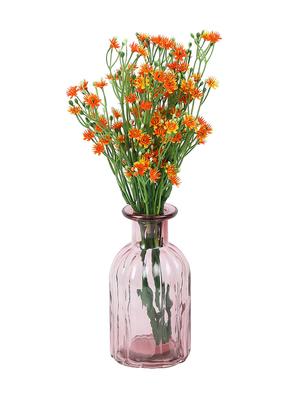unique retro design pink transparent vase - 15938975 - Standard Image - 2