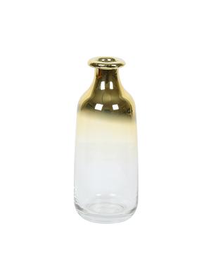 delicate gold polish table vase in glass - 15938988 - Standard Image - 3