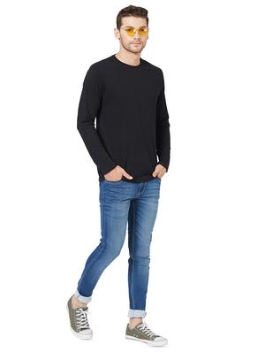 black solid t-shirt - 15939122 - Standard Image - 4