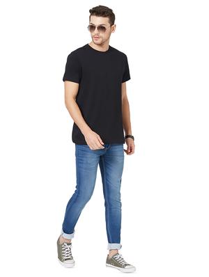black solid t-shirt - 15939124 - Standard Image - 4