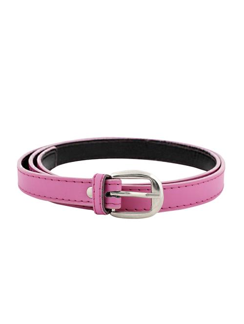 pink leather belt - 15939126 - Standard Image - 1