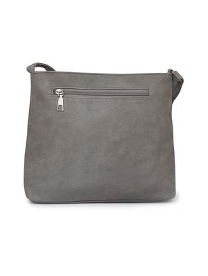 grey leatherette (pu) regular sling bag - 15939463 - Standard Image - 2